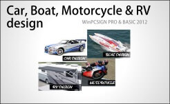 car, boat, moto & rv design