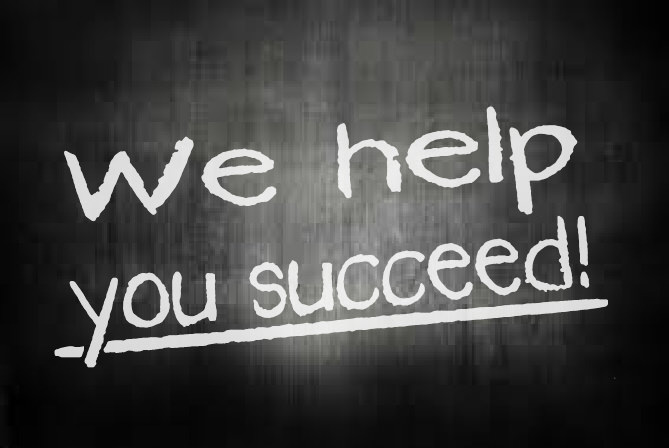 We help you succeed!