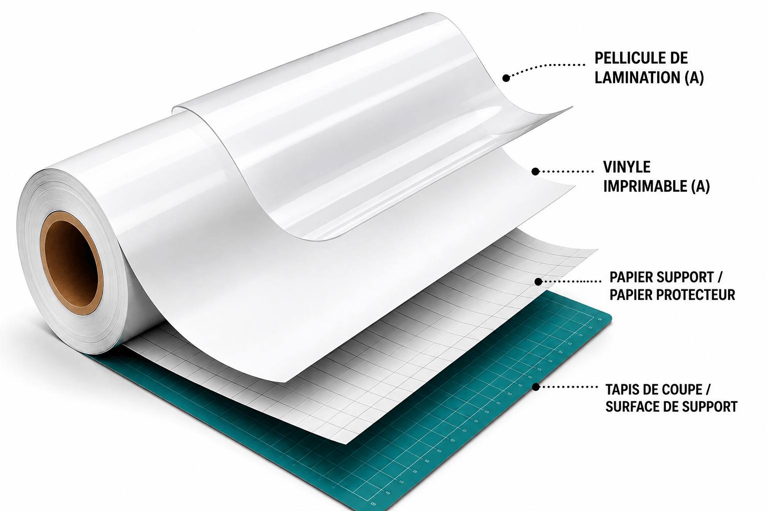 Printable adhesive vinyl
